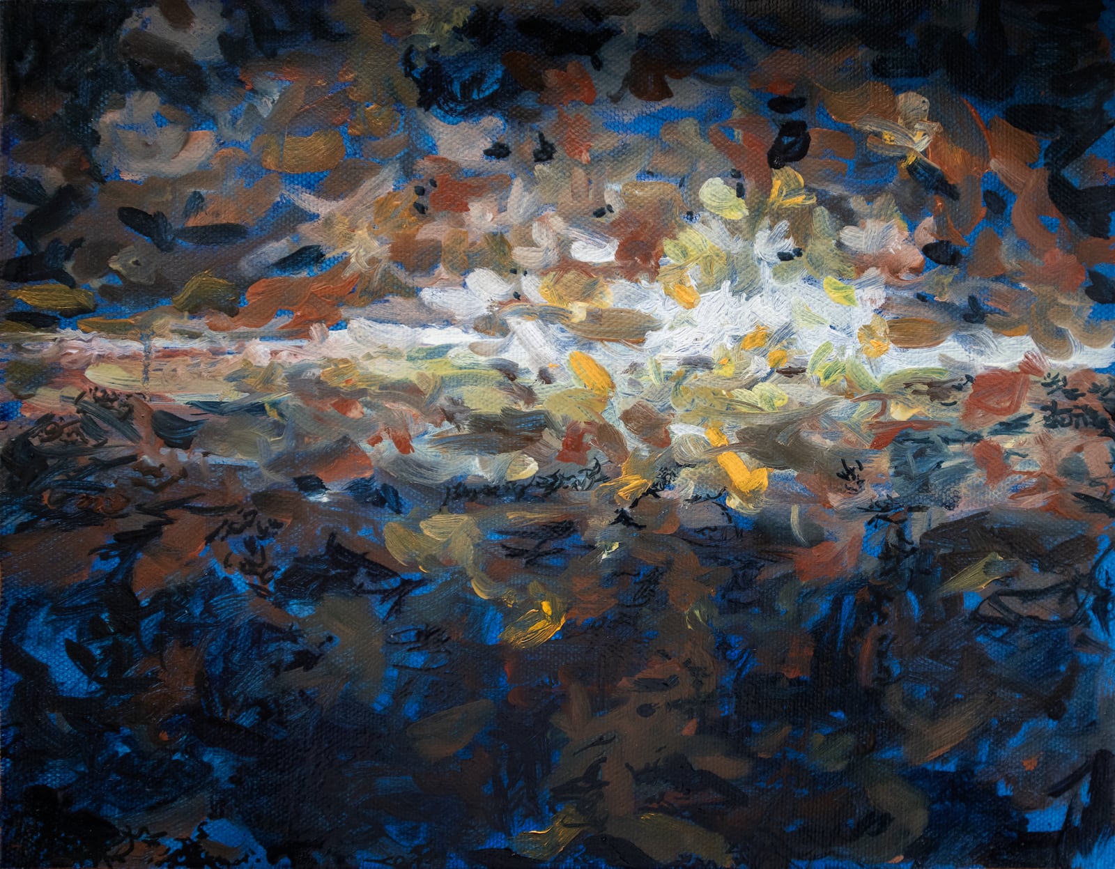 Blue Debris