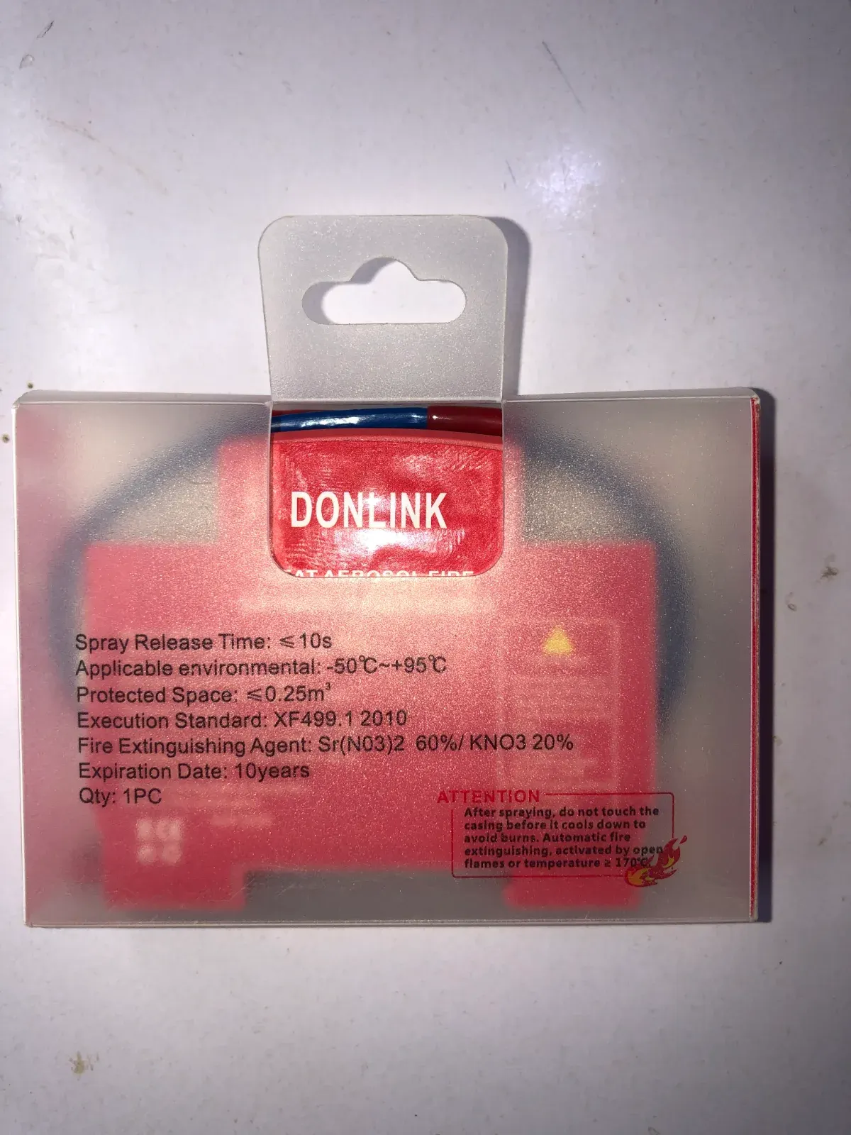 Automatic aerosol fire extinguishing device, photo 3 of 3