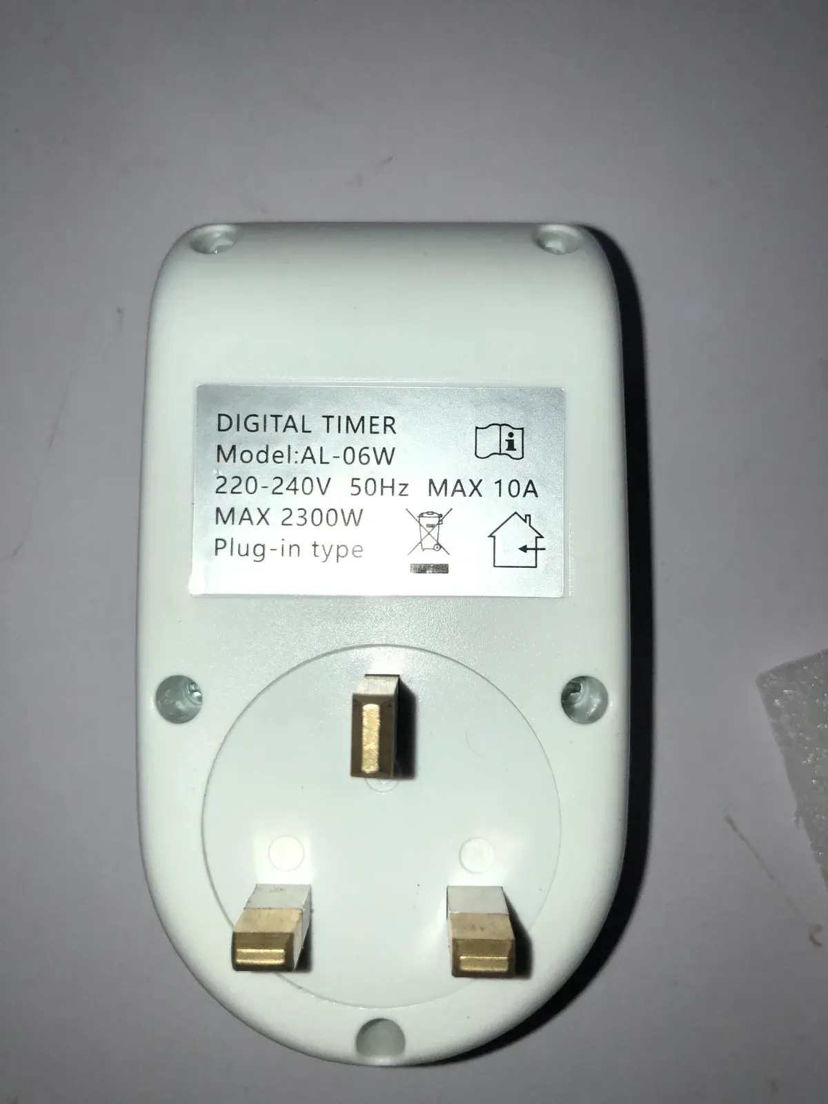 13A Digital timer switch, photo 2 of 2