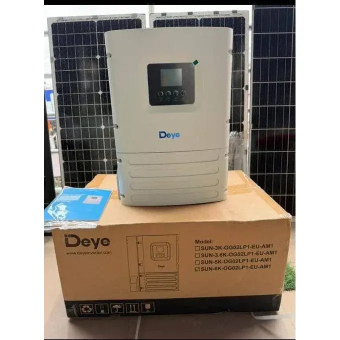 6Kw 48V single phase DEYE hybrid inverter + WiFi connection, photo 2 of 3