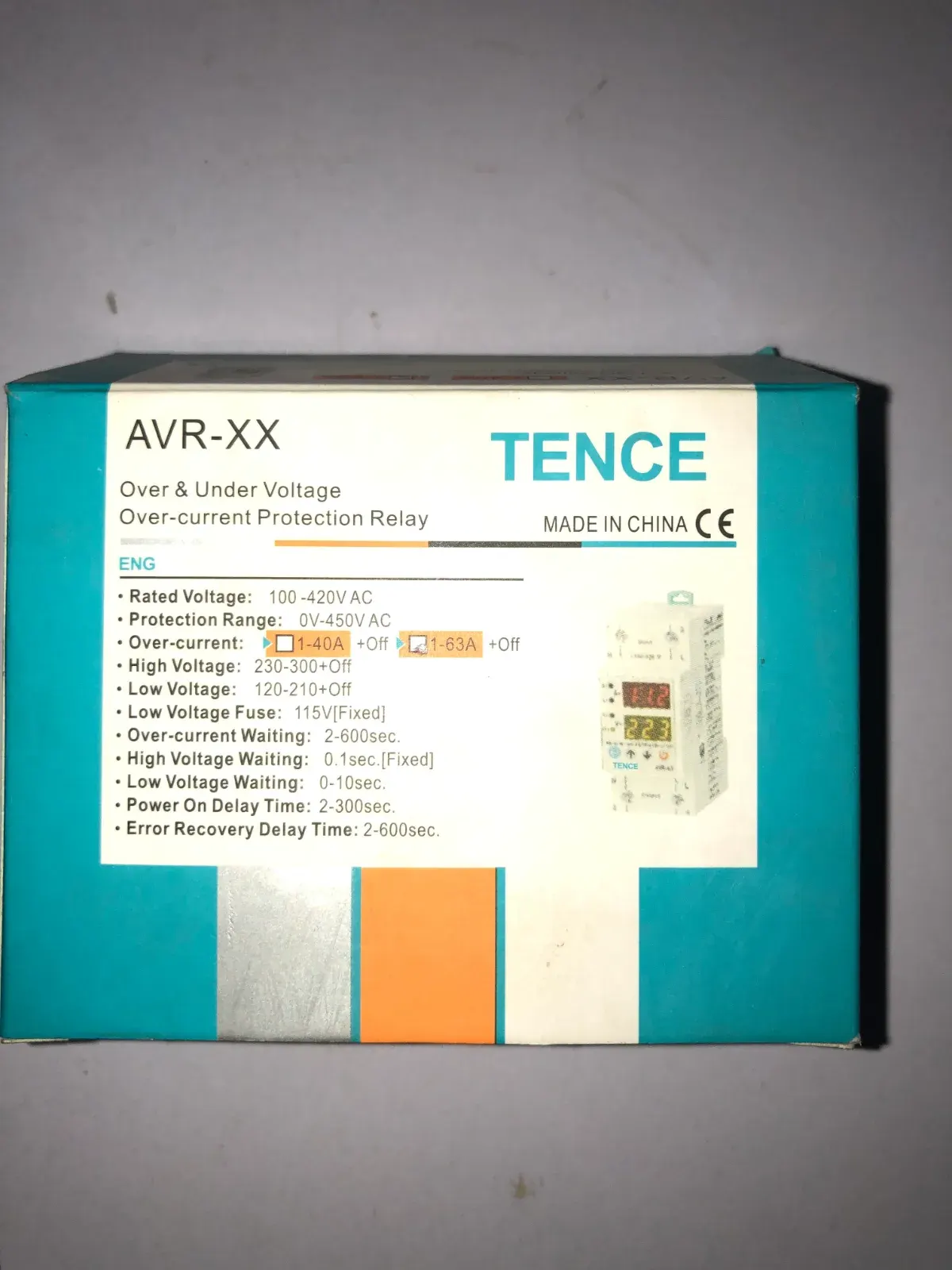Adjustable under and over voltage regulator (AVR), photo 3 of 3