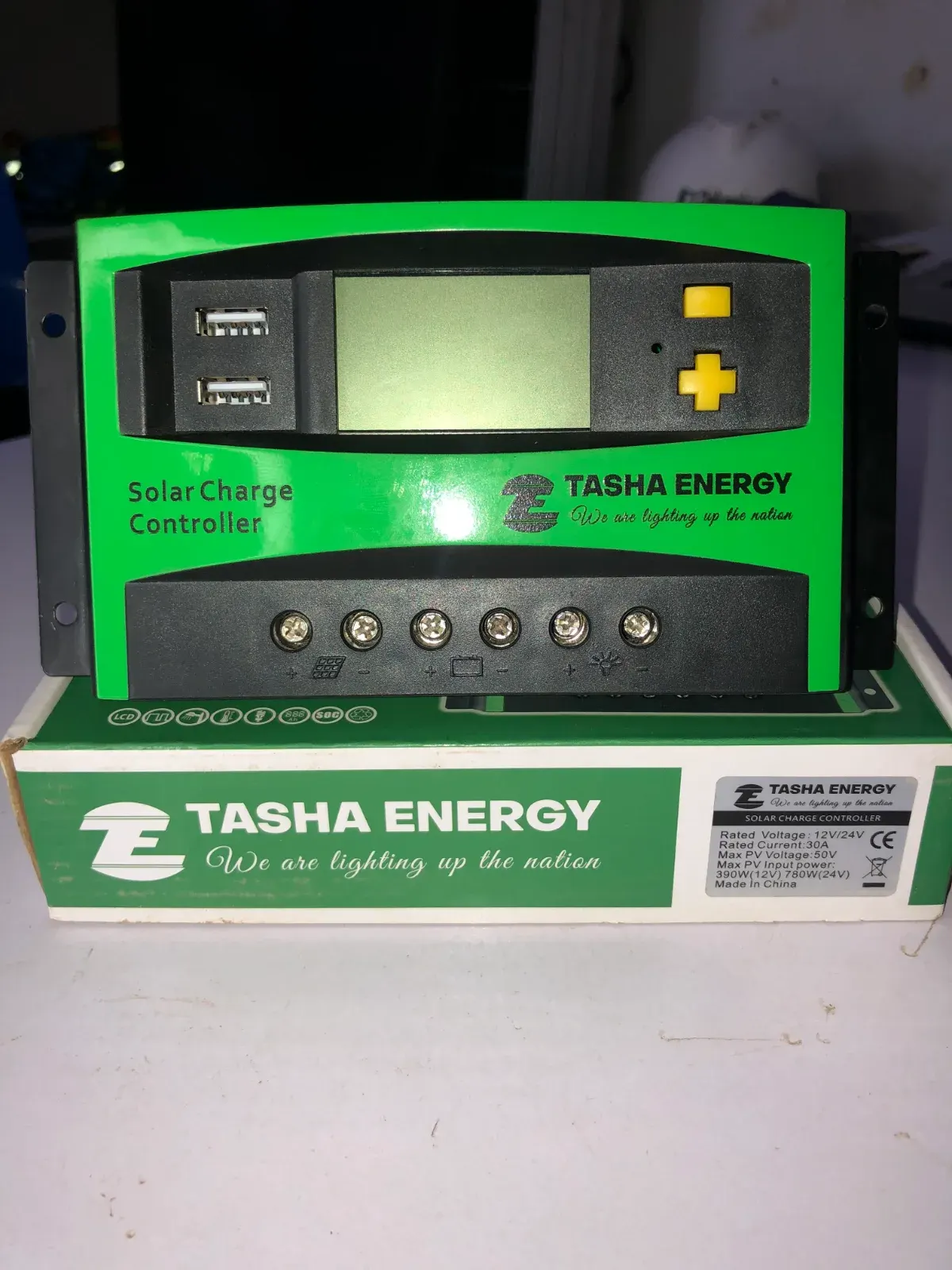 PWM 30A/12V/24V Solar Charge Controller