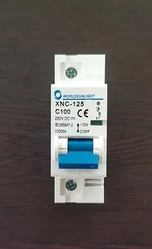 125A DC DONLINK MCB 250V, 1 Pole Direct Current