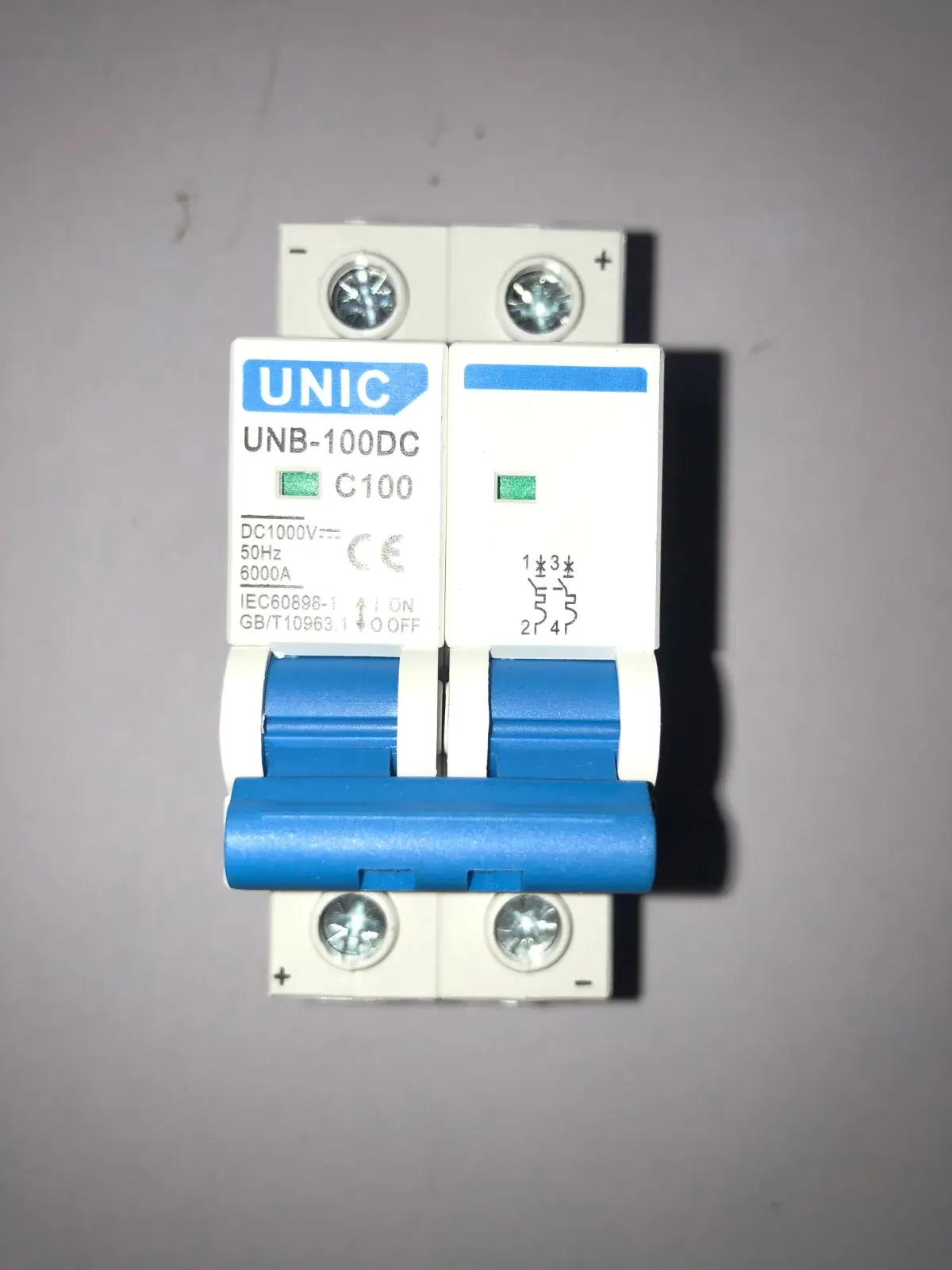 100A DC 2pole circuit breaker, photo 2 of 2