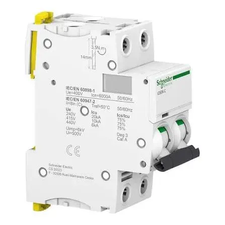 63A AC Schneider Circuit Breaker