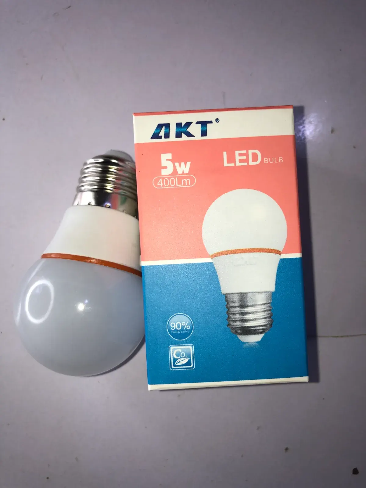 5 Watt AKT LED Light Bulb SCREW Base (E27) White