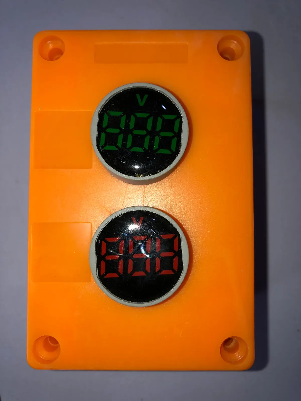LED Voltage Indicator 22 mm – Digital Voltmeter AC50-500V with led Voltage, photo 2 of 3