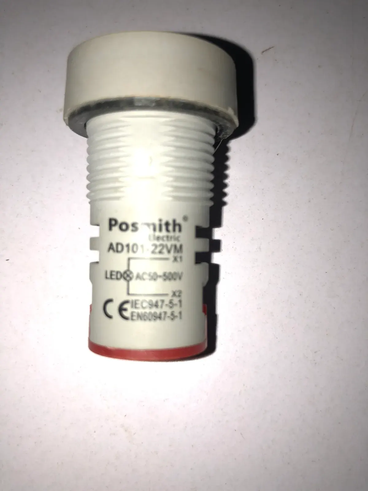 LED Voltage Indicator 22 mm – Digital Voltmeter AC50-500V with led Voltage, photo 3 of 3