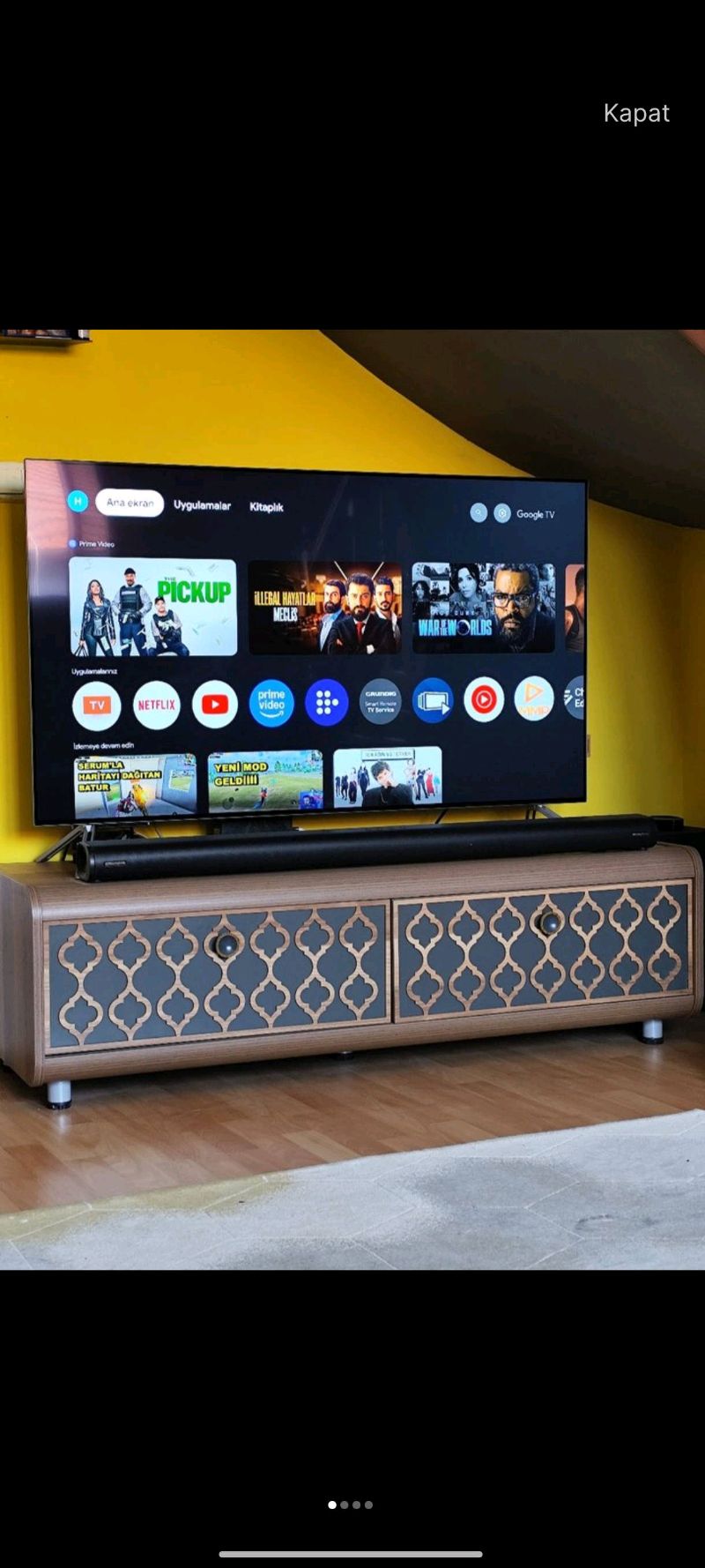 GRUNDİG OLED 55inc 120 Hz 