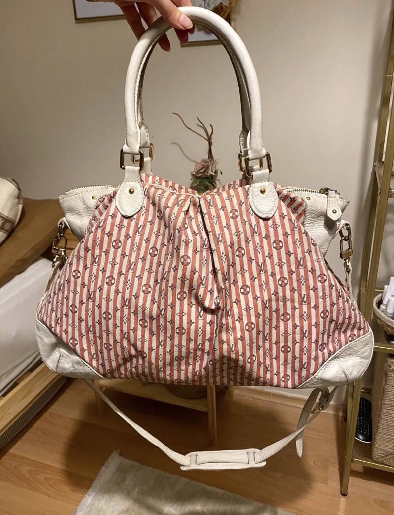 louis vuitton croisette marina mini lin bag
