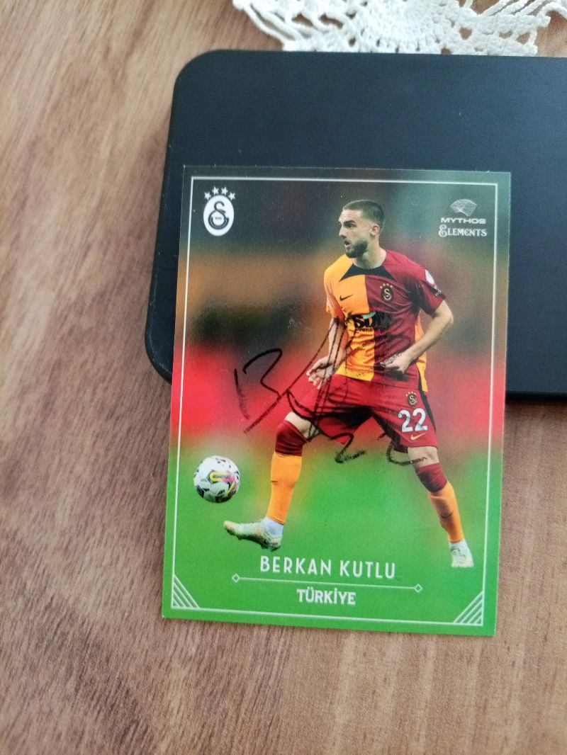 berkan kutlu ıslak imzalı forma