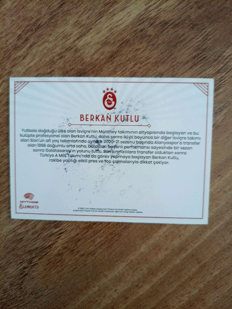 berkan kutlu ıslak imzalı forma 2
