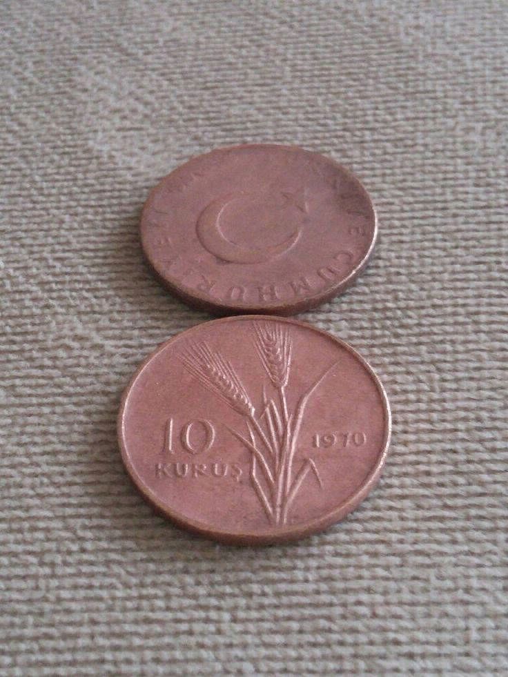 1970 Türkiye Cumhuriyeti 10 Kuruşu