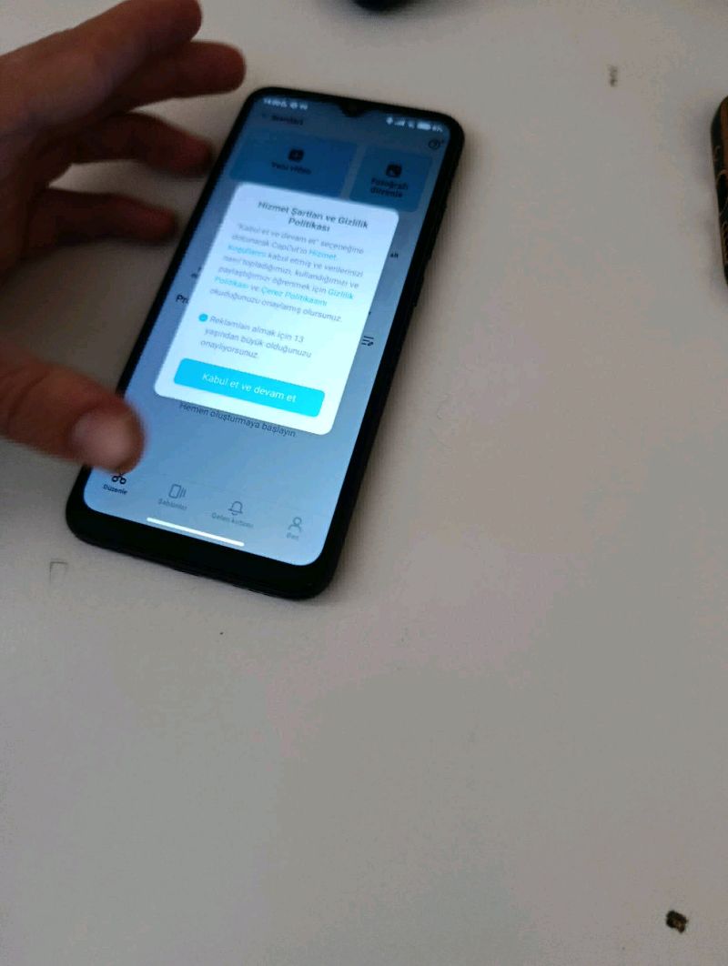 telefon redmi10A tamiz cihaz