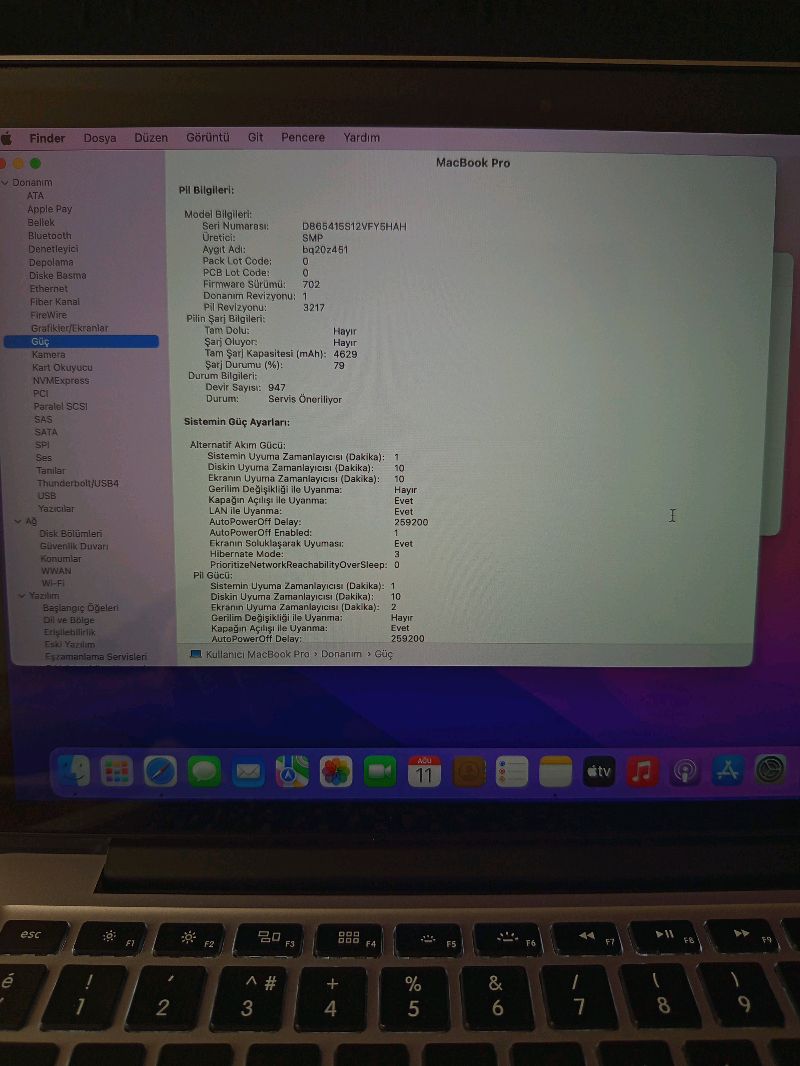 APPLE MACBOOK PRO RETİNA 13 i5 2.7 GHZ 8 GB - 251 GB SSD (2015) 2