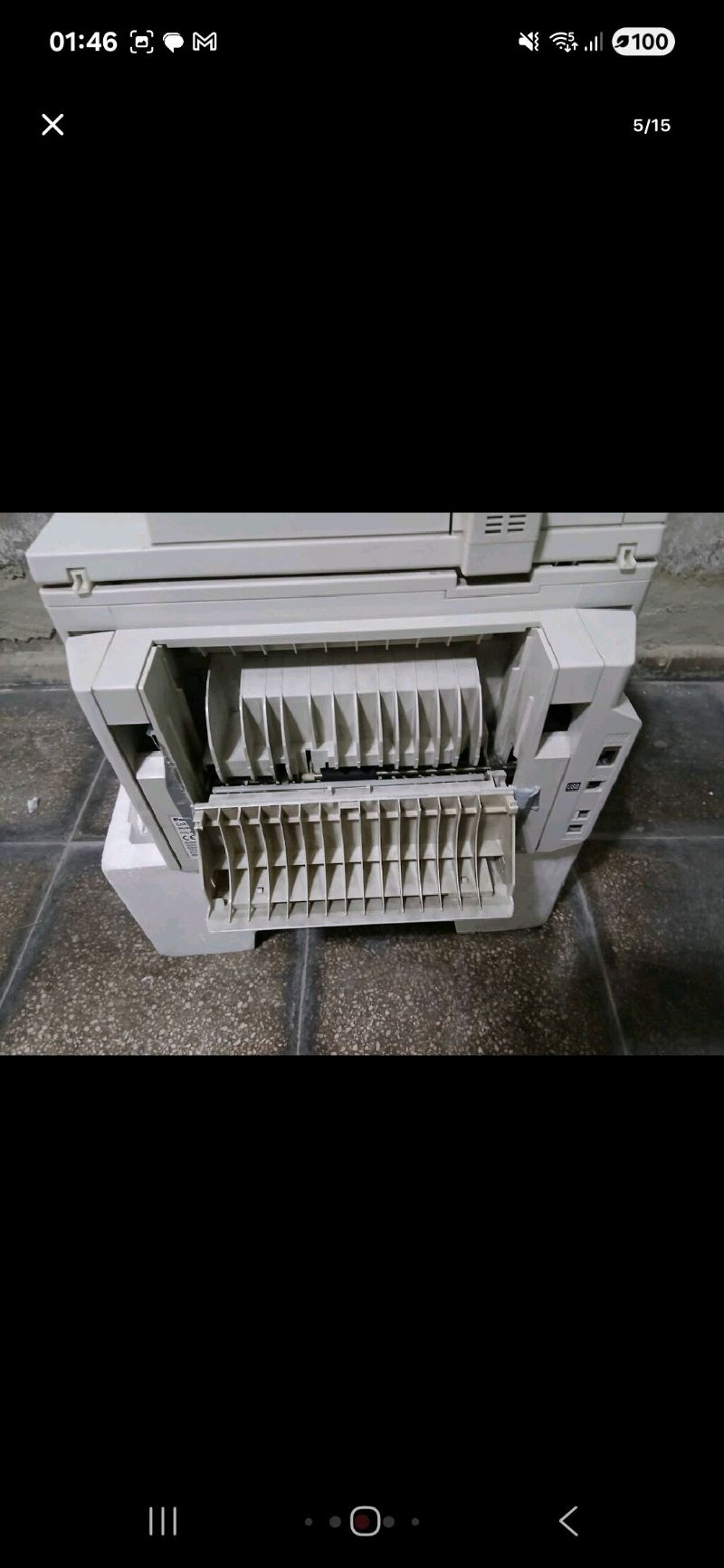 Panasonic fax yazıcı  2