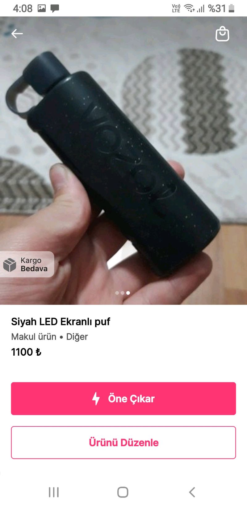Çok renkli puf 2