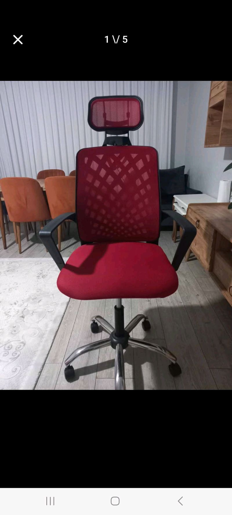 bilgisayar koltuğu hiçbir kullanılmadı temiz  2