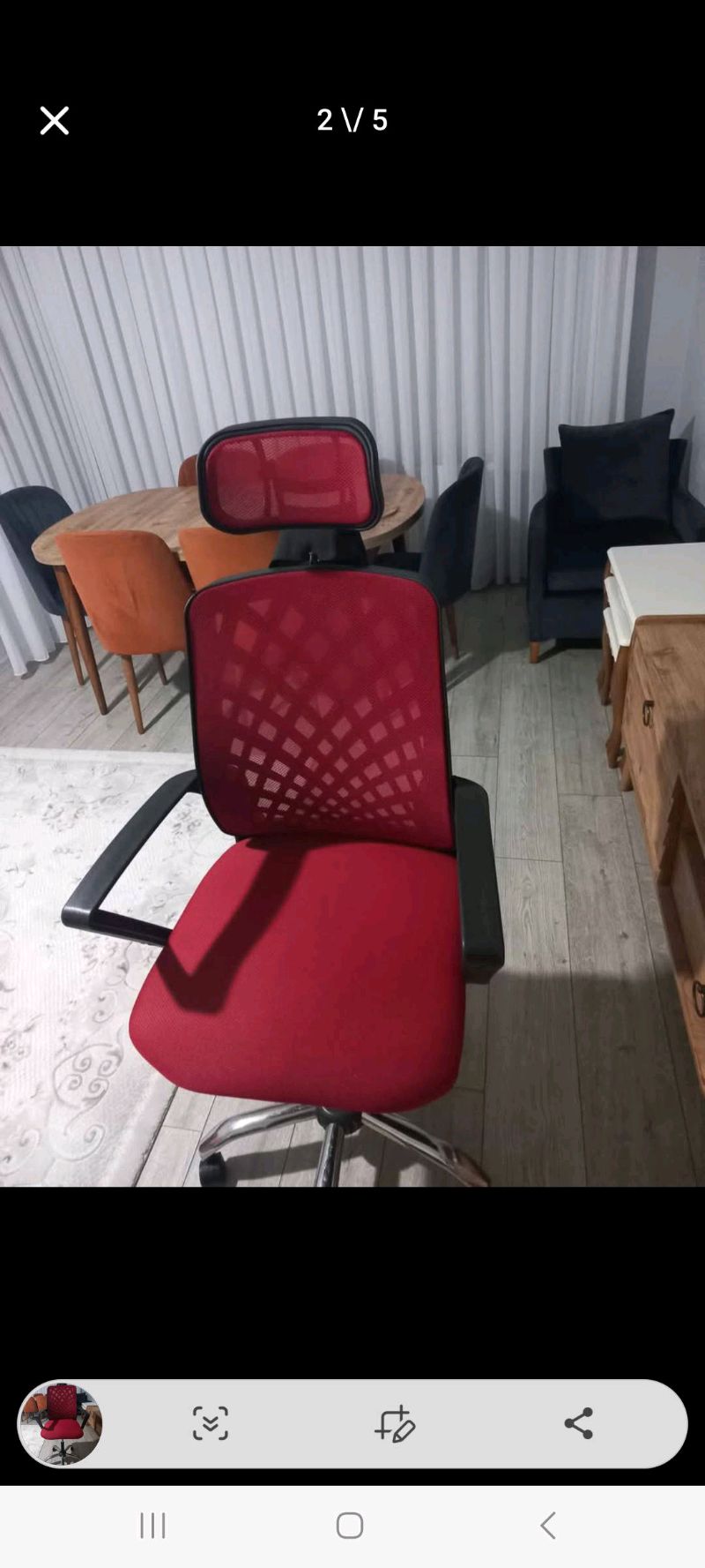 bilgisayar koltuğu hiçbir kullanılmadı temiz  3