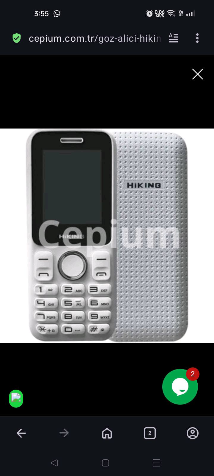 hiking S2 tuşlu telefon 2