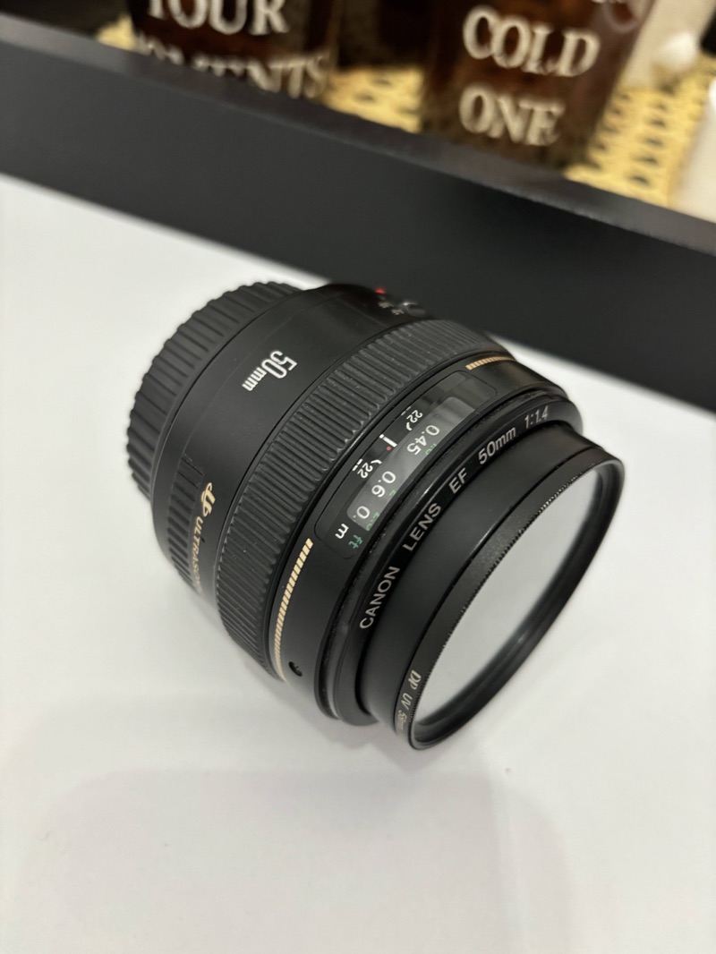 objektif fotoğraf makinesi lensi 50mm/1.4 2