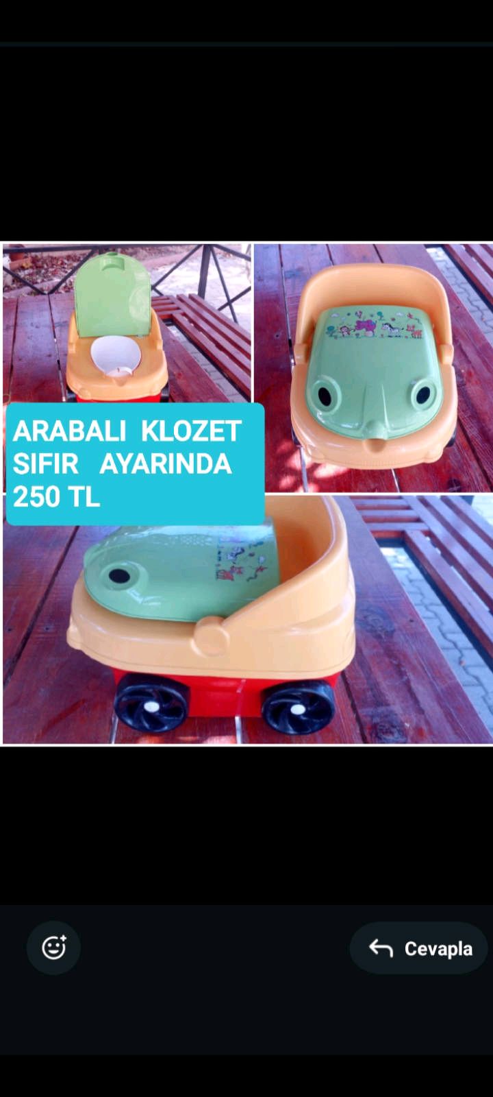 satılık bebek klozetleri muhtelif 