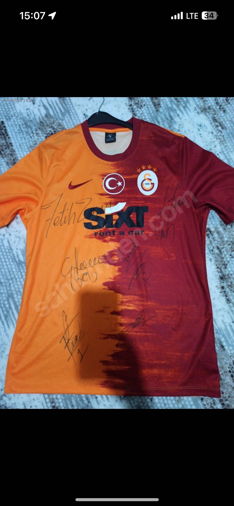 İMZALAR FATİH TERİM FALCAO MUSLERA ARDA TURAN BELHANDA ŞENER ÖZBAYRAKLI