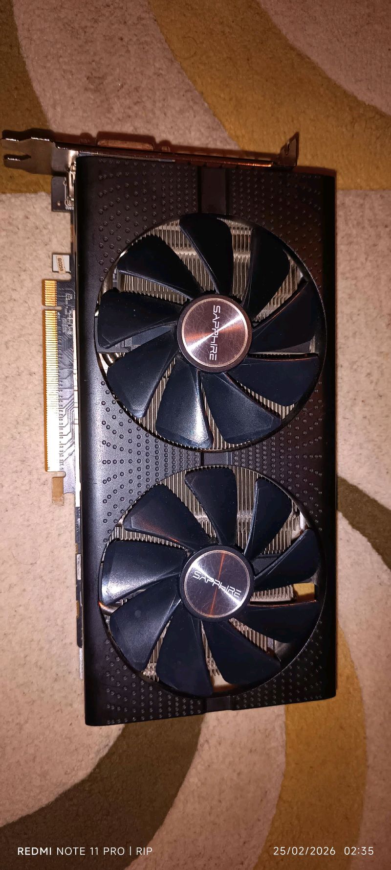 Sapphire rx 480 4 GB 