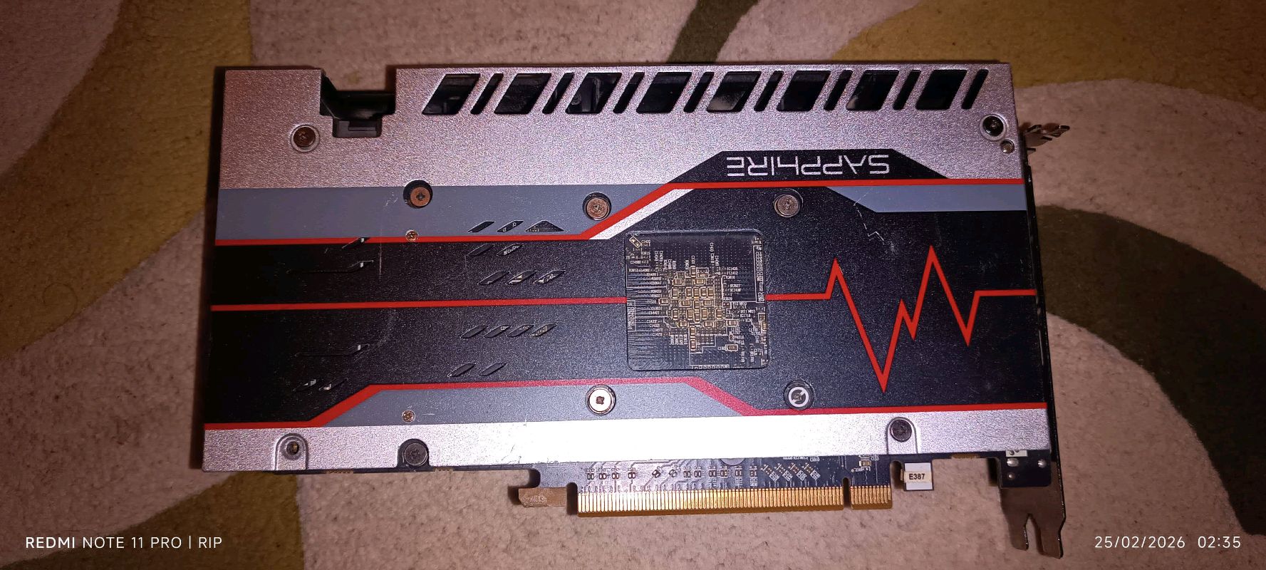 Sapphire rx 480 4 GB  2