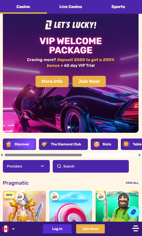 Casino screenshot 1