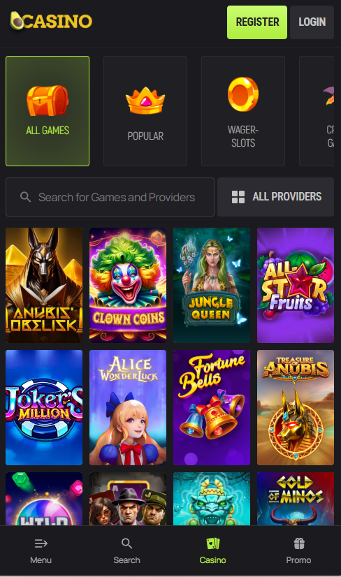 Casino screenshot 1
