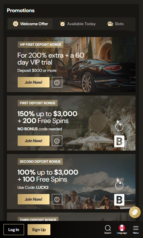 Casino screenshot 1