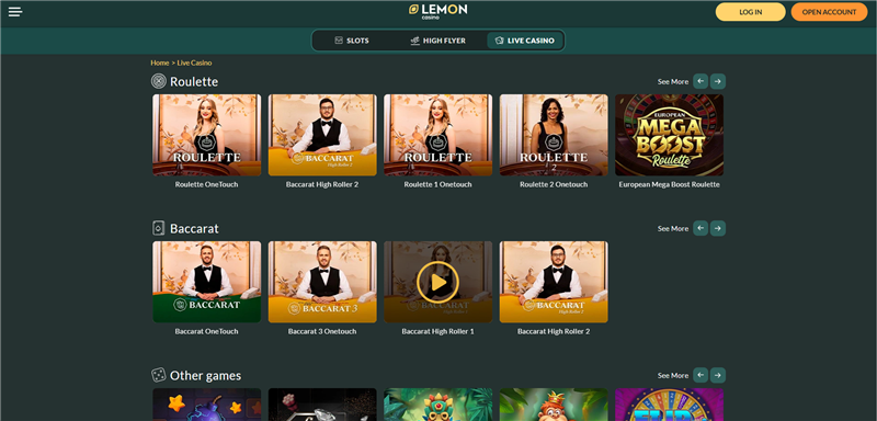 Casino screenshot 2