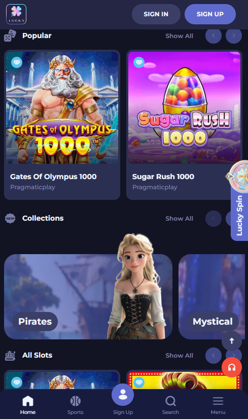 Casino screenshot 1