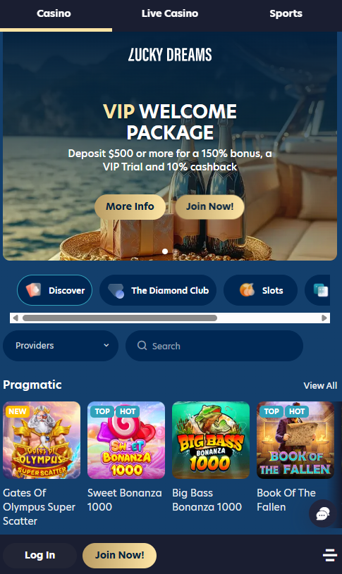 Casino screenshot 1