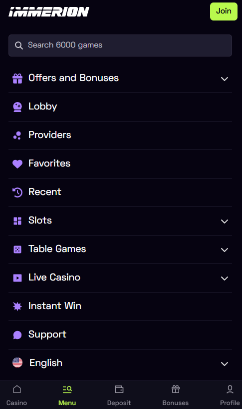 Casino screenshot 1