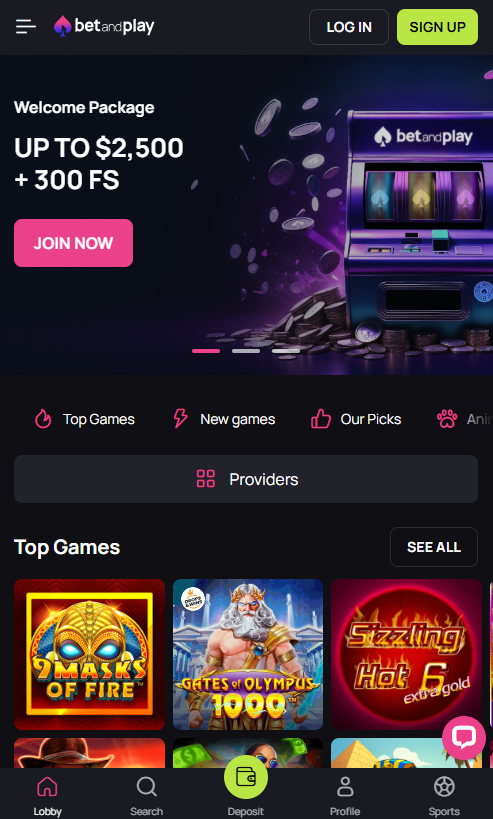 Casino screenshot 1