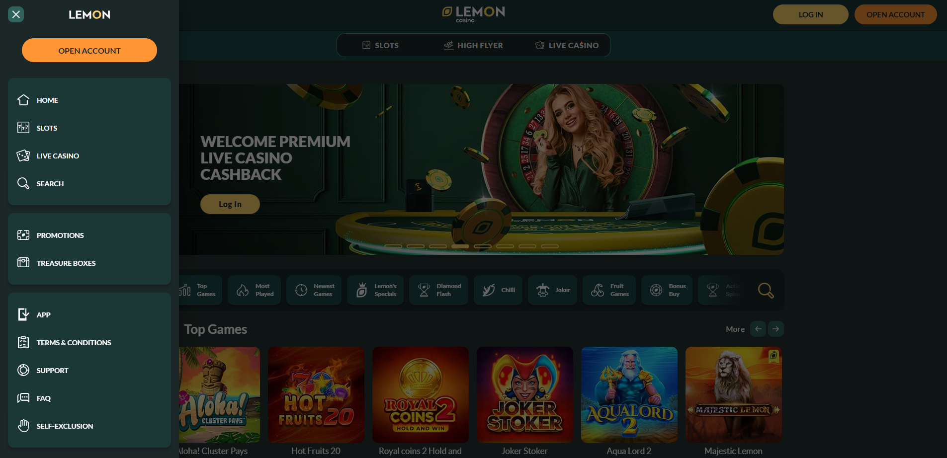 Casino screenshot 1