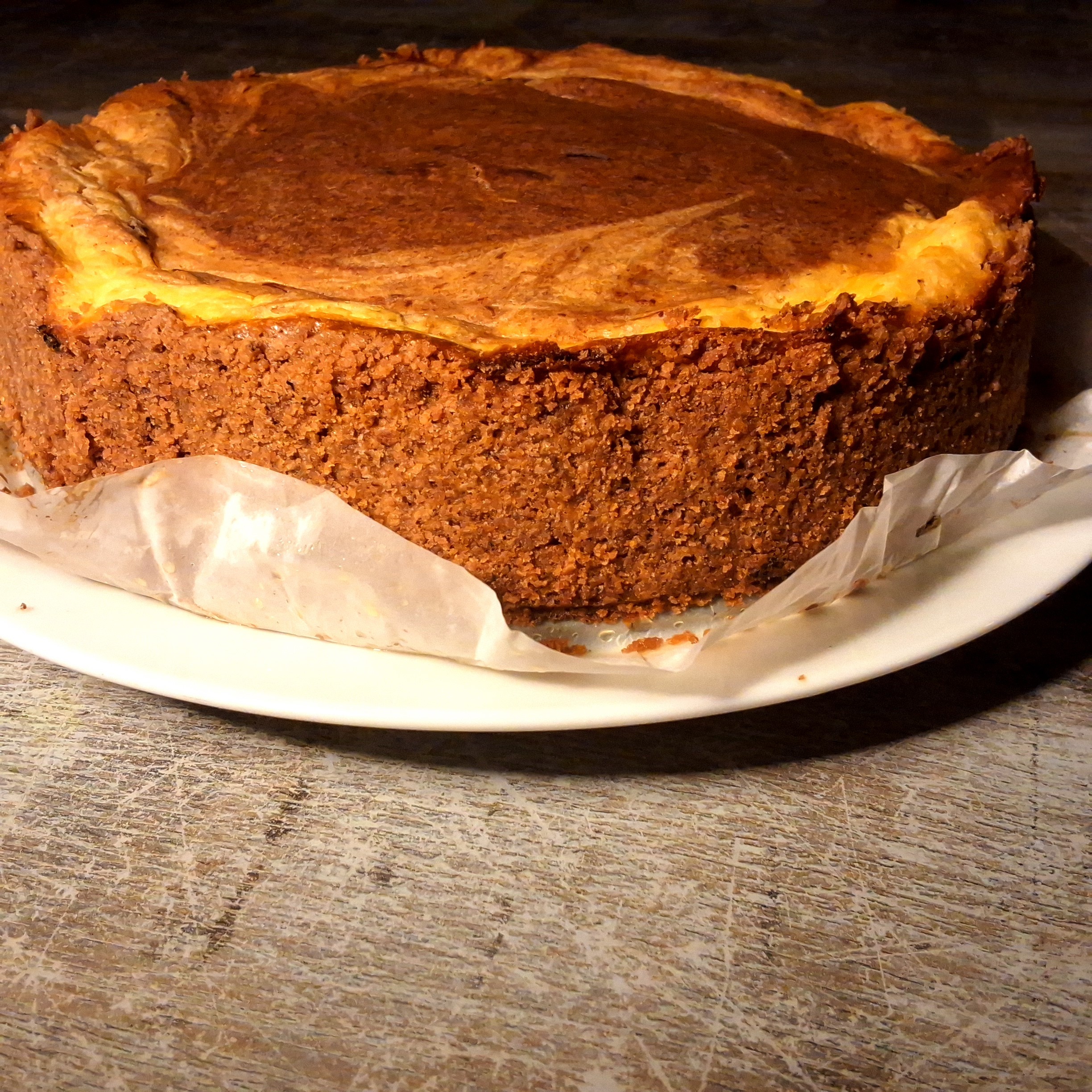 Schoko Cheesecake Style Kuchen