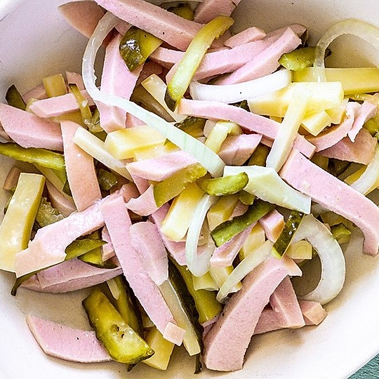 Schweizer Wurstsalat 