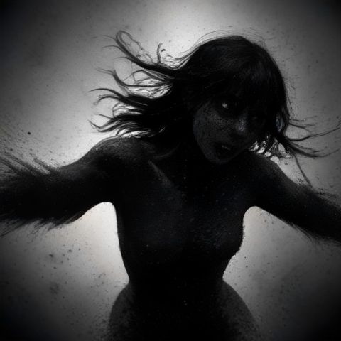 Buried Memory card art