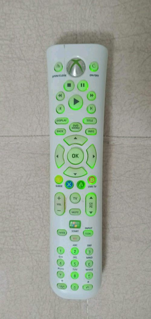 Xbox 360 tv kontrol kumandası