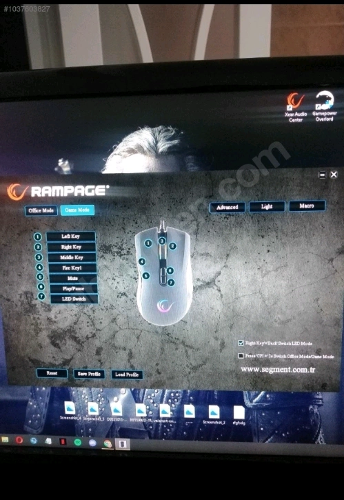 !!!ACİL SATILIK!!! Rampage SMX R44 RGB Oyuncu Mouse