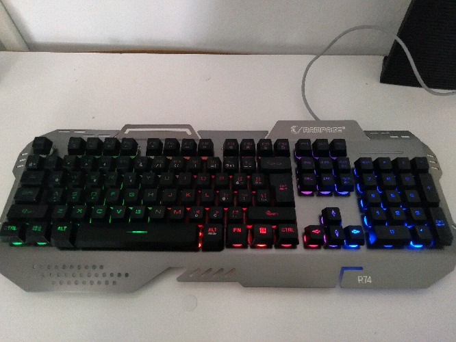 Rampage KB R74 Gökkuşağı Klavye
