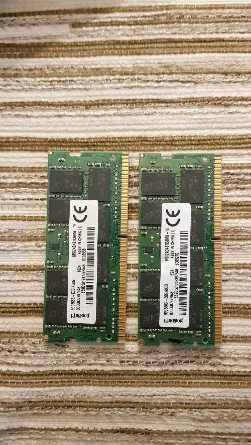 Kingston 32GB (16x2) DDR4 2400Mhz Laptop RAM