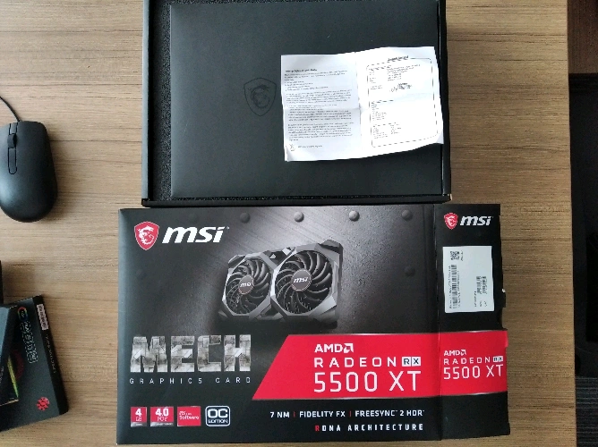 MSI Radeon RX 5500 XT Mech 4G OC 4GB GDDR6
