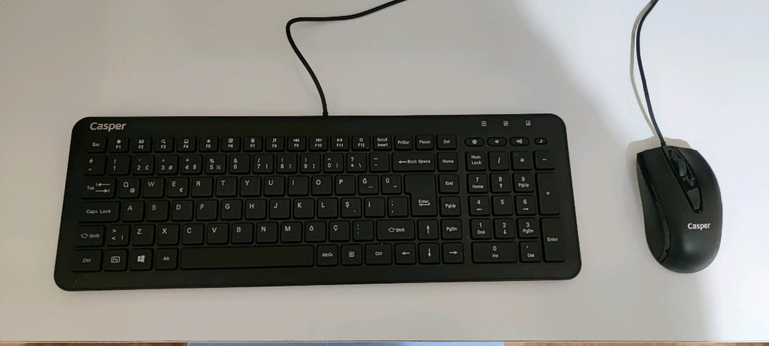 Casper Combo Klavye Mouse Seti