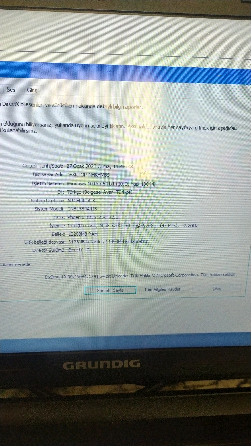 Bilgisayar Laptop Dizüstü 