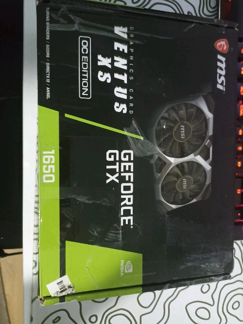 MSI GTX 1650 4GB 128 BİT GDDR6 OVERCLOCK EDİTİON