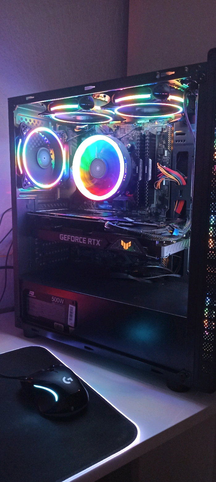 Asus Tüf 3060Ti Gaming Pc+240 Hz Monitor